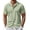 Light Green, variant on Mens Short Sleeve Dress Shirts Wrinkle Free Untucked Beach Wedding Shirt
