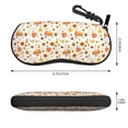 thumbnail image 2 of Sikiie Autumn Sunglasses Soft Case Neoprene Zipper Eyeglass Case, Zipper Portable Spectacle Cases for Men Women, 2 of 6