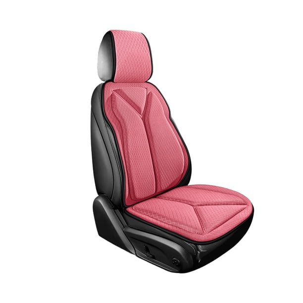 Pisexur Accesorios para coches, Electrónica para cochesCojín para asiento de coche con ventilación y respaldo, cómodo y fresco para verano, ideal para diversas situaciones y para todas las estaciones