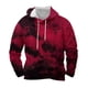 thumbnail image 1 of Sudadera con capucha para hombre, informal, de Halloween, con cuello redondo, estampado, manga larga, 1 of 4