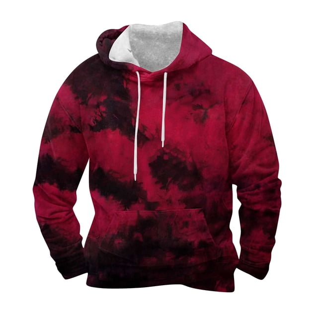 Sudadera con capucha para hombre, informal, de Halloween, con cuello redondo, estampado, manga larga