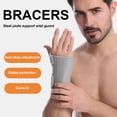 thumbnail image 5 of Cheers.US 1Pair Wrist Support Brace, Adjustable Wrist Strap Reversible Wrist Brace for Sports Protecting/Tendonitis Pain Relief/Carpal Tunnel/Arthritis/Injury Recovery, 5 of 9