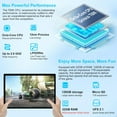 thumbnail image 2 of Android Tablet 10.1 Inch by JUEDUR | 22GB RAM+128GB ROM (expandable to 1TB) Keyboard & Mouse included | 8000 mAh Battery,Face Unlock, Split Screen feature, Android 14 with Octa-Core CPU (Brand New), 2 of 7