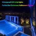 thumbnail image 4 of Gostoto Waterproof 2M/3M/5M 5050RGB LED Strips Light Kit Flexible Strip Lights with 24 Keys IR Remote for Home Camping Bedroom DIY Decoration, 4 of 5