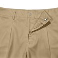 thumbnail image 7 of ZGRBOU Mens Casual Dress Pants Old Money Pleated Baggy Slacks Fall Business Straight Leg Work Trousers with Pockets, 7 of 7