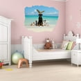 thumbnail image 1 of Animal Watercolor Wall Decals for Kids Room - Dogs Cat Bird Wild Animals Beach Design Pets DIY & Creativity Boy Girl Bedroom Wall Water Color Sticker - Size: 20 In x 16 In, 1 of 5