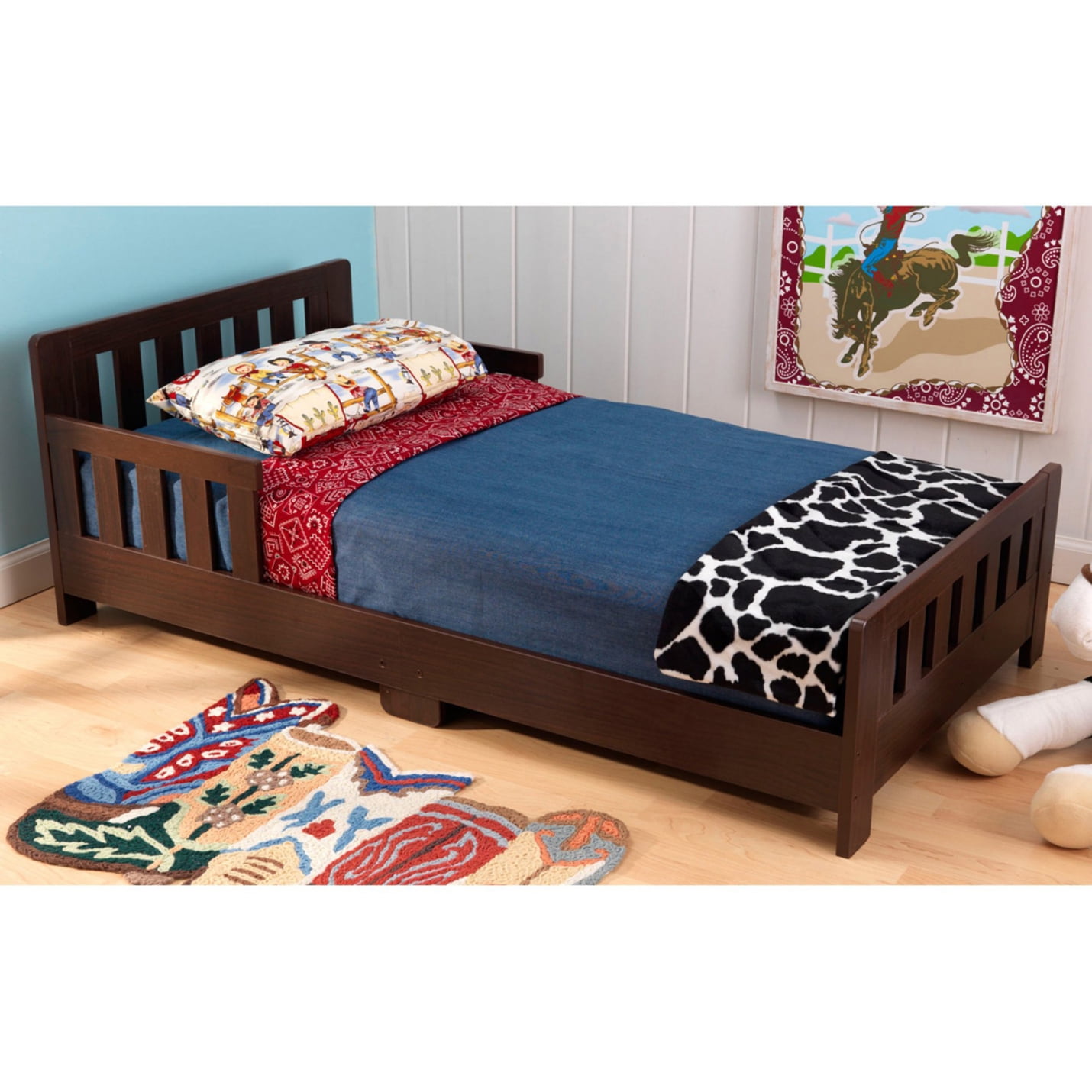 KidKraft Charleston Toddler Bed Espresso 86701