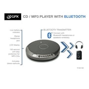 GPX CD/MP3 Player with Bluetooth (PCB319B)