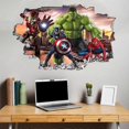 thumbnail image 1 of Avengers Superhero Wall Decals for Bedroom Self-Adhesive Wall Stickers Video Game Birthday Party Decoration, 1 of 4
