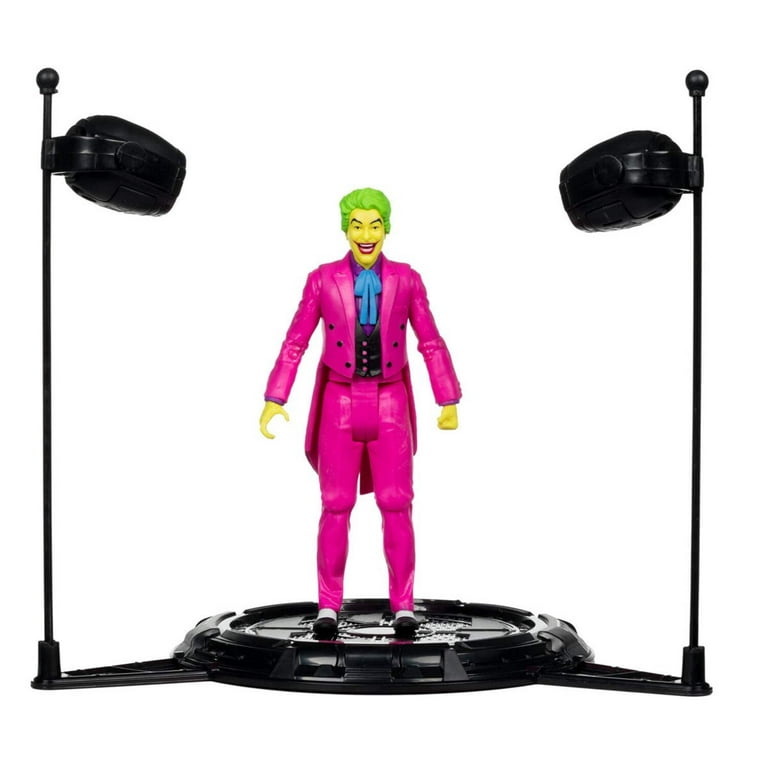 DC Batman 66 Joker Black Light Gold Label 6-In Figure EE Ex