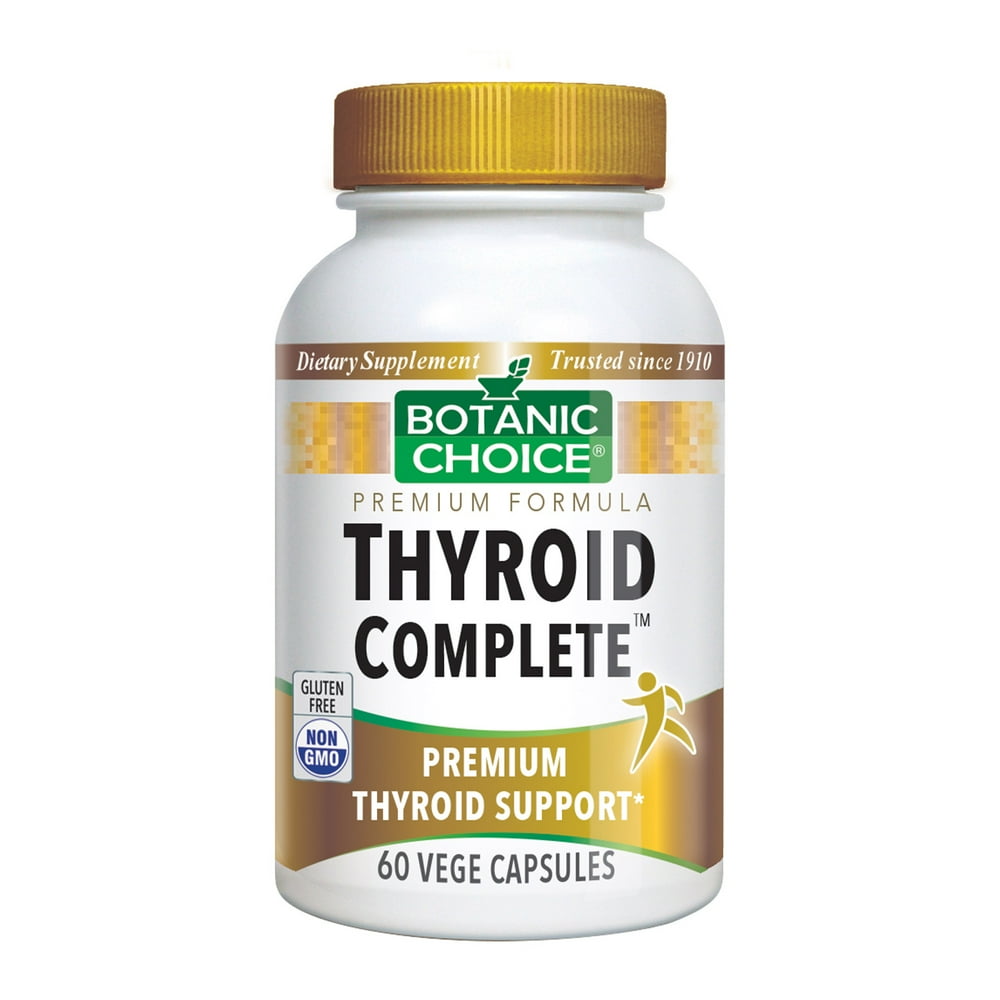 Botanic Choice Thyroid Complete Support Supplement, 60 Vege Capsules