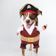 thumbnail image 1 of IFANLANDOR 1 Set Dog Cosplay Costume Pirate Theme Cotton  Birthday Parties, 1 of 6