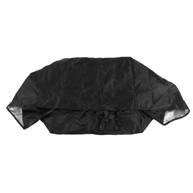 Pool Equipment Cover, Warm Keeping Silver Coated Zipped Design Pool Heater Cover for Winter