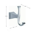 thumbnail image 2 of DELTA FAUCET 75135 Dryden Robe Hook, Polished Chrome, 2 of 3
