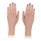 thumbnail image 5 of Mano de maniquí para entrenamiento de uñas suave, accesorio fotográfico para joyería, collar piel mano izquierda derecha, 5 of 8