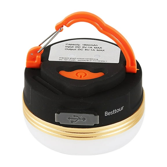 Besttour Lamps for tents, LED Camping Lantern, Rechargeable & Portable Tent Light, 300LM,3 Light Modes