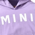 thumbnail image 6 of YOUYEDIAN Newborn Baby Girls Sweatsuit Cute Mini Hoodie Pullover+Sweatpants Outfits Infant Fall Winter Fashion Tracksuit Set Clothes (Purple, 3-6 Months), 6 of 8