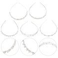 thumbnail image 3 of 5pcs Strass Bandeau Manmade Perle Cheveux Mariage Mariée Cheveux Boucle Cheveux Fermoir Bande de Cheveux, 3 of 6