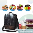 thumbnail image 4 of Disketp Gloomy Mansion Forest Scene Bolsa Térmica Estampada para Almuerzo, Lonchera para Hombres y Mujeres Adultos, 4 of 7
