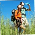 thumbnail image 3 of Bouteille d'Eau Pliable, Sac d'Eau de Randonnée, Ensemble de Bouteilles d'Eau Pliables, Sac d'Eau Réutilisable Portable pour Randonnée Aventure Voyage 700ml, 3 of 4