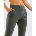 thumbnail image 3 of Women's Cotton Sweatpants High Waisted Lounge Joggers Drawstring Quick Dry Workout Pants with Pockets, 3 of 4