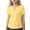 Yellow, variant on Feancey Summer T-Shirts for Toddler Girls Notch V Neck Short Sleeve Tops Solid Color Casual T Shirt Loose Fit Casual Tee Shirts Daily Sales Yellow 3 Years