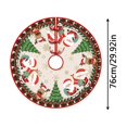 thumbnail image 1 of Falda de árbol de Navidad, decoración festiva duradera con lentejuelas brillantes, cubierta decorativa versátil para el hogar y la oficina, fácil de instalar y guardar, la elección ideal para regalar, 1 of 7