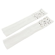 FhsagQ Socks Womens Socks Crotchless Socks Women's Fashionable over Knee Warm Socks with Pearls Rhinestones Winter Warmth Knit Thigh High Boots Socks Foot Covers Comfortable Warm Socks White One Size