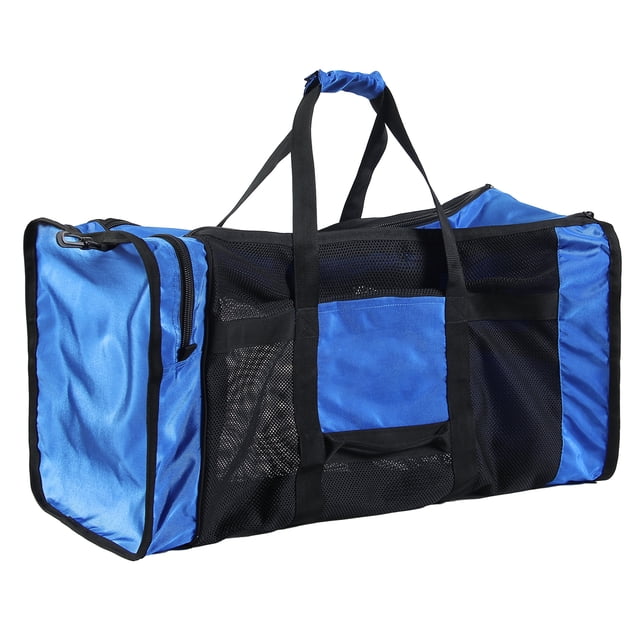 Bolsa de viaje Irfora Bolsa de engranajes de malla de 100L para buceo, snorkel, natación, playa y equipo deportivo