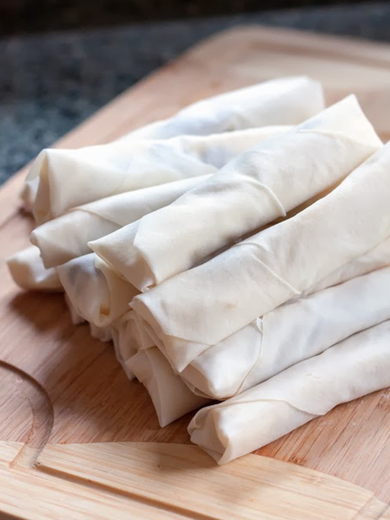 Wei-Chuan 3 Packs Lumpia Wrapper Spring Roll Pastry Wrappers, 11 oz per Pack, 25 Sheets per Pack, Halal Certified, Made in USA