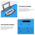 thumbnail image 3 of Fotbe Cute Shark Funda Protectora para Equipaje, Antirrayones y Resistente a la Suciedad, Compatible con Maletas de 18 a 32 Pulgadas-Large, 3 of 7