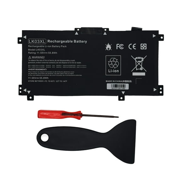 LK03XL Replacement Battery for HP Envy X360 15-BP 15-BQ 15-CN 15-CR 15M-CP 15Z-CP 17-AE 17-CE 17-BW Series 916368-541 L09281-855 HSTNN-LB7U