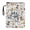 Dogs Pattern, variant on HELLHERO Dachshund Pattern Design Polyester Fabric Book Protector for Reading Lovers - Vintage for Home Study & Portable Organization Pocket, 11.4 X 8.66 Inch