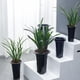 thumbnail image 5 of Macetas de plástico transpirables para plantas de interior modernas, , hierbas, suculentas, Sunnimix Jardineras de macetas de jardín, 5 of 8