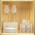 thumbnail image 4 of 6 Pcs Clear PS Cube Risers, Hollow Display Stands for Buffet Decor, 3-8 in, 4 of 6