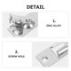 thumbnail image 3 of BESTYASH Pestillo De Puerta De Inoxidable Para Espacios Interiores Con Seguro Y Superficie Lisa, 3 of 7