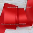 thumbnail image 3 of Cinta de satén de doble cara de 5 yardas, cintas de poliéster de Color sólido para lazos DIY, regalos artesanales hechos a mano, decoración de boda y Navidad, 3 of 4