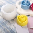 thumbnail image 4 of Molde de silicona Matsuzay para velas en forma de rosa color como se muestra en la imagen, 4 of 6