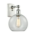 thumbnail image 5 of Innovations Lighting  Athens 1 Light 8" Sconce Seedy/White and Polished Chrome, 5 of 5