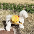 thumbnail image 2 of Mochila con arnés para perros, bonita mochila para perros pequeños y medianos, sin tirones, bolsa de malla con anilla en D, pollito, 2 of 5