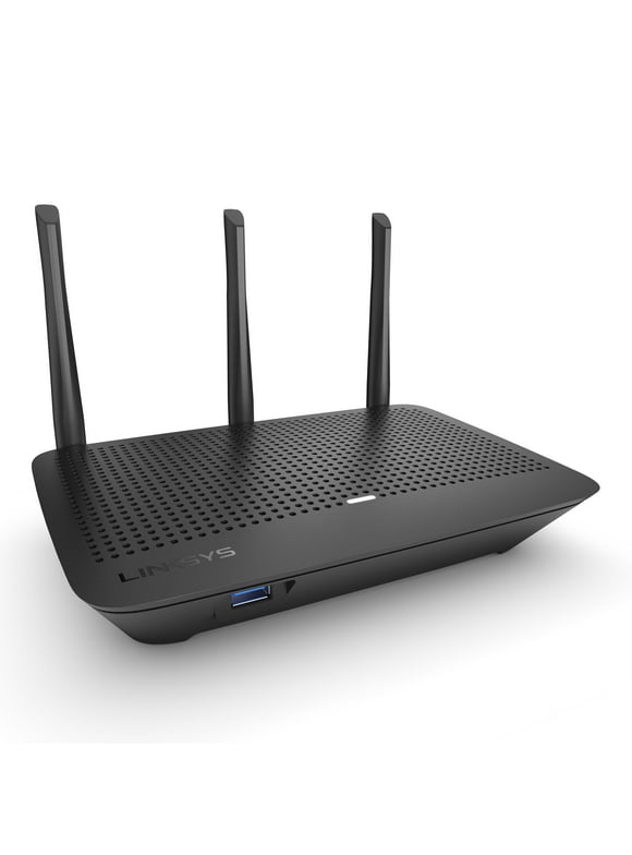 Linksys Max Stream Dual Band AC1900 WiFi 5 Router, Black (EA7430)