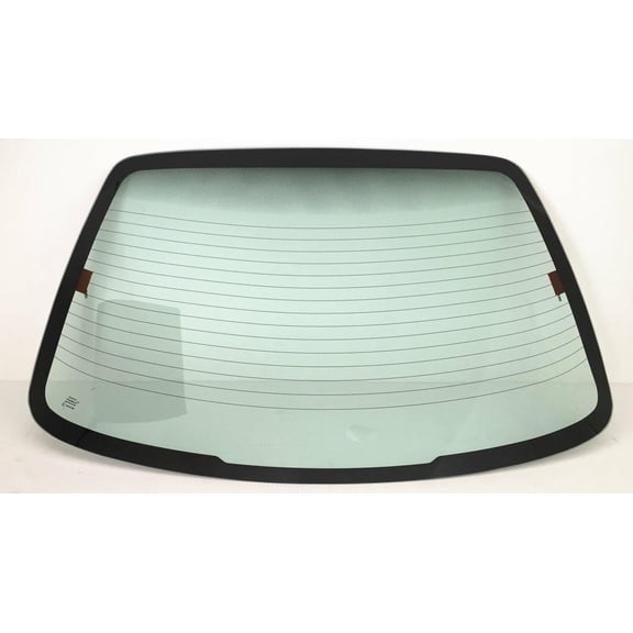 Heated Back Window Back Glass Compatible with Chevrolet Cavalier 1995-2005/Pontiac Sunfire 1995-2002 4 Door Sedan Models