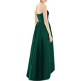 thumbnail image 2 of Alfred Sung Womens Taffeta Hi-Low Evening Dress, 2 of 2