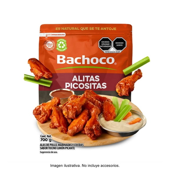 Alitas Picositas Bachoco congeladas 700g