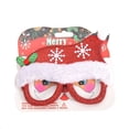 thumbnail image 2 of Venta al por mayor Marco de anteojos de Navidad Marco de anteojos de alce de Papá Noel Fiesta de Navidad Juguetes decorativos para niños, 2 of 4