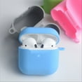 thumbnail image 3 of Huanledash Dustproof Soft Silicone Wireless Bluetooth compatible Earphones Case Protective Cover for Pro 4, 3 of 8
