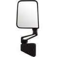 thumbnail image 1 of Kool Vue JP12L Jeep Wrangler Driver Side Mirror, With Arm, Chrome, 1 of 2