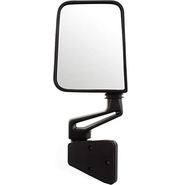 Kool Vue JP12L Jeep Wrangler Driver Side Mirror, With Arm, Chrome