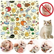 Cat Grooming Wrap, Self-Adherent Soft Cat Blanket to Wrap, Nail Clipping, Anti-Bite, Anti-Scratch, Anti-Escape Calming Wrap(XL)