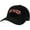 Black, Red, variant on Men's Slayer Logo (Sonic Silver) Baseball Cap Adjustable Black